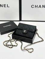 Color Black Size 12X10 Chanel Caviar Leather Small Backpack Fashionable and Gen