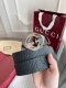 Gucci. Gucci Full Set Packaging 3.8Cm Imported Calfskin Embossed, Authentic Stor