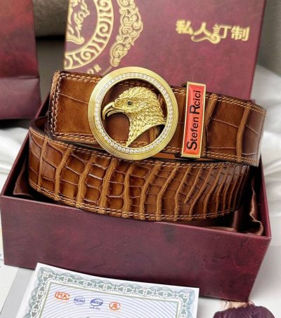 Belt: Stefen Rcici. Diamond-encrusted Belt: Top-tier original replica. Private c