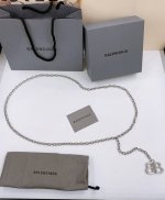 balenciaga Balenciaga Monaco Distressed Gold Brass Chain Belt From Balenciaga