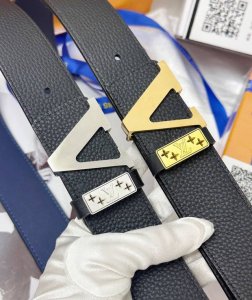 Belt: Louis Vuitton Top Replica - Belt: 100% imported original top-grain cowhid