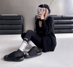 Comes with packaging. A box of four pairs of Chanel's popular mid-calf socks, h