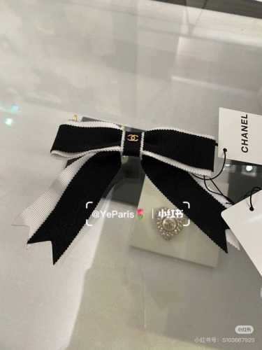 Special counter packagingChanel Chanel latest bow vintage five-gold hairpin# Tru