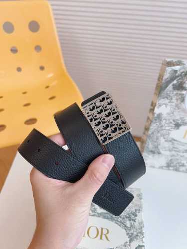 Dio* A must-have exquisite CD buckle belt from Dior, suitable for both business