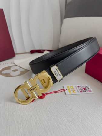 Product Name: Ferragamo Automatic Belt. Belt Model: Automatic buckle, pure steel - Click Image to Close