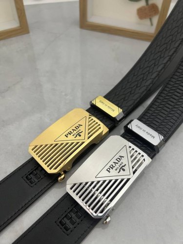 Product name: Prada original automatic belt Material: original cowhide belt 100