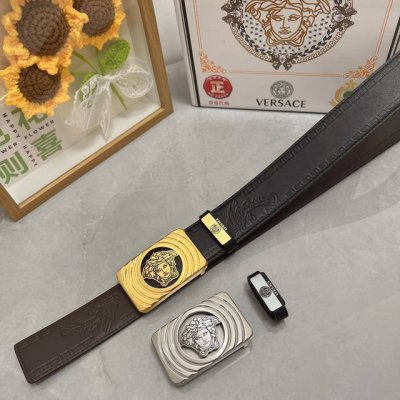 Product Name Versace. Versace Material Original Cowhide Belt 100% Top Layer Cowh
