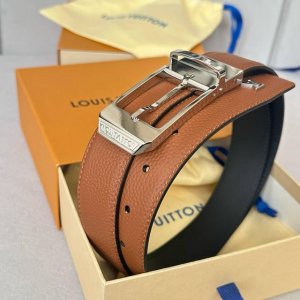 Original Packaging 1.0 L0Uis Vuitt0N New Season Men's Original Single Belt, 35mm