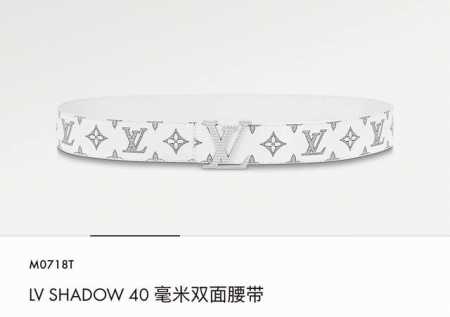 Lv Pyramid Truck L Oeii Double-Sided Belt Donkey Family Overseas Original Order - Click Image to Close