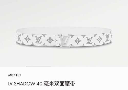 Lv Pyramid Truck L Oeii Double-Sided Belt Donkey Family Overseas Original Order