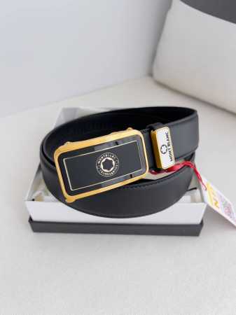 Product Name: Montblanc. Montblanc Original Single Belt Automatic Belt Model: Au - Click Image to Close