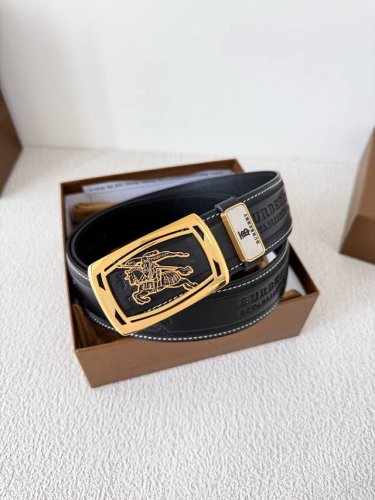 Product Name: Burberry Belt Original Model: Buckle Classic Pure Steel Material B