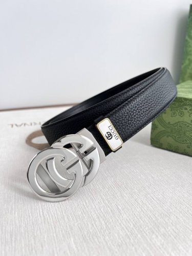 Product Name: Gucci.Gu...Cci Automatic Belt, Leather Belt Model: Automatic Buckl