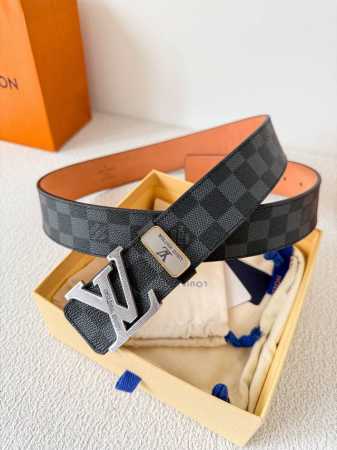 Product Name Lv..Louis..Vuitton Belt Original Model Buckle Classic Pure Steel Ma - Click Image to Close