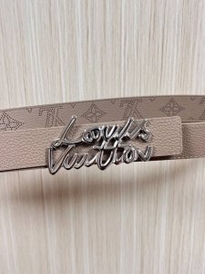 New seasonal style, 3.0mm wide double-sided khaki imported cowhide with laser e