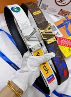 Belt: Lv..Louis..Top Original Replica - Belt: 100% imported original top layer c
