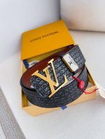 Product Name: Louis Vuitton Belt - Original Single Belt Model: Hook, Classic Pur