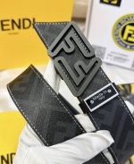 Belt: Fendi. Top-Quality Replica. Waist Belt: 100% Genuine Top-Grain Cowhide Lea