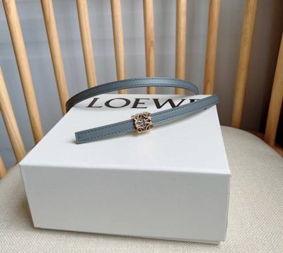 Loewe Latest Belt From Loewe Counters Made Of Smooth Cow Leather Double-Sided Be