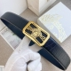 Versace Special Leather Belt Series, Original Hardware Boutique Stainless Steel