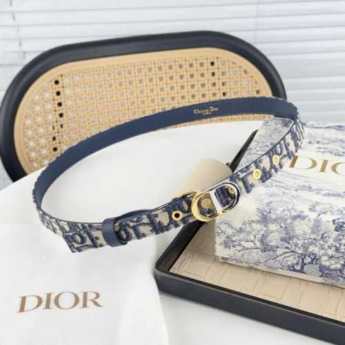Dior Spring New Arrival C D Buckle Brass Belt Buckle, Calfskin Belt. Stylish And