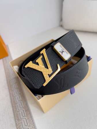 Product Name: Lv..Louis..Vuitton Belt Original Model: Buckle, Classic Pure Steel - Click Image to Close