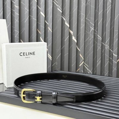 Cowhide Leather Cowhide Leather Lining Mid-waist Gold Finish Width: 1 inch 2.5