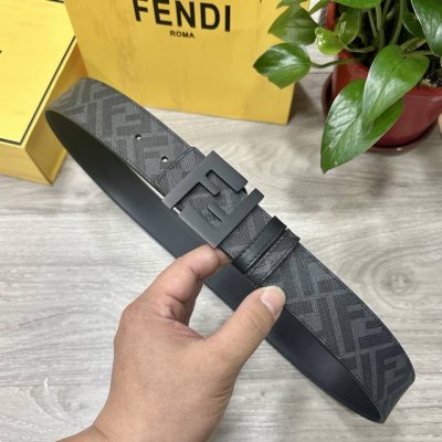 Image Packaging Fendi Fendi Store-Exclusive Style 4.0 Cm Wide Double-Ring Revers
