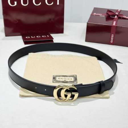 G brand little fairy belt, 3.0cm wide, new autumn/winter Nappa calfskin belt, ve - Click Image to Close