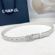 Chanel belt, double-sided top layer cowhide, length: 75.80.85.90.95.100. Euro,