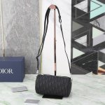Dior Roller Dior Oblique Men's Shoulder Crossbody Bag, Round Bag Comes with Auth