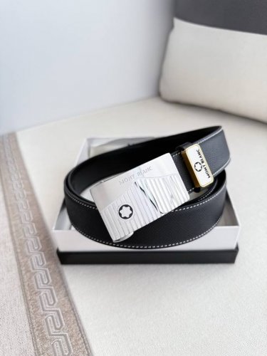 Product Name: Montblanc Original Belt Automatic Leather Belt Model: Automatic Be
