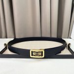 Loewe Anagrm Belt Exclusive To Loewe, Double-Sided Top-Layer Original Cowhide, 3