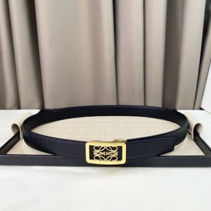 Loewe Anagrm Belt Exclusive To Loewe, Double-Sided Top-Layer Original Cowhide, 3