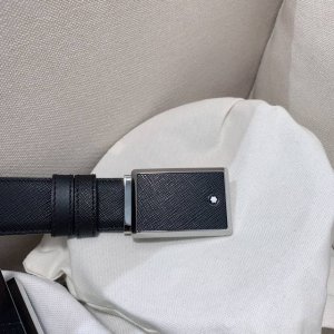 Wanbaojia - Original Order# Business Genuine Leather Belt Simple Design, Tastefu