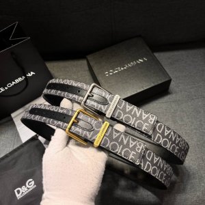 Special, Dg, Width 3.5Cm Dolce&Gabbana New Calfskin Belt, A Smart And Modern Acc