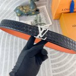 Flv Special Leather Belt Series, Original High-Quality Stainless Steel Buckle, S