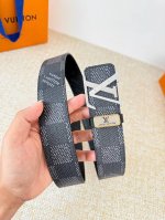 Product Name: Louis Vuitton Belt - Original Single Belt Model: Hook, Classic Pur