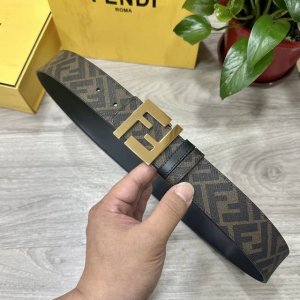 Image Packaging Fendi Fendi Store-Exclusive Style 4.0 Cm Wide Double-Ring Revers