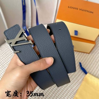 Original Packaging Louis Vuitton Authentic Single-Piece Belt, Width 35Mm. The Be