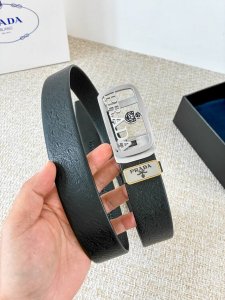 Product Name: Prada Automatic Belt ( ) Model: Automatic belt, classic pure stee
