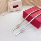 0.8Cm Valentino Official Website New Double-Sided Top Layer Cowhide Leather L