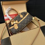Louisvuitton Lv monogram handbag real shot original factory original fabric deli