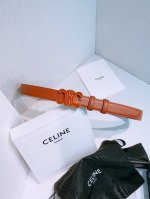 Natural color line - Arc de Triomphe enamel buckle Taurillon leather split leat