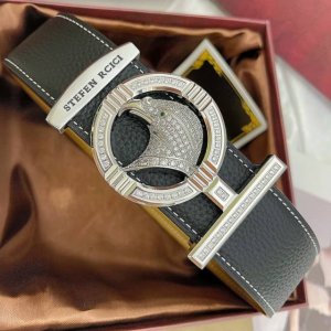Belt: Stefen Rcici. Stefen Rcici Diamond-Studded Belt: Top-Tier Original Replic