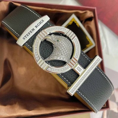 Belt: Stefen Rcici. Stefen Rcici Diamond-Studded Belt: Top-Tier Original Replic