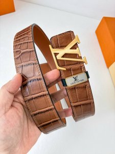 Product Name: Louis Vuitton Belt - Original Single Belt Model: Hook, Classic Pur