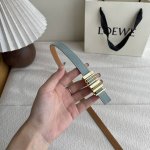 Special Loewe Classic Calf Leather Belt With A Shiny Loewe Geometric Belt Buckle