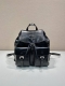 New Backpack 1Bz811B Waxed Leather This classic backpack is crafted from import