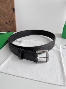 Bv 2026 Newest Men's Braided Belt, Handmade Intreccio Large Check Braid, Italian